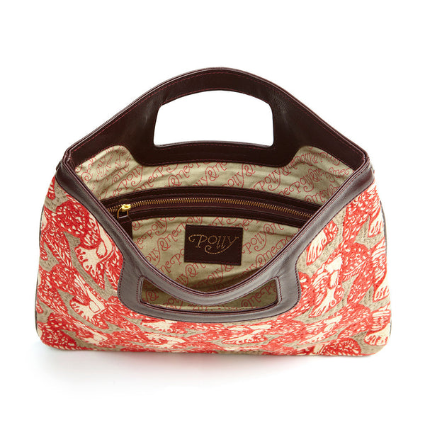 Water-buffalo Clutch in Red - Pakistan
